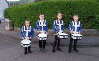 Trommlergruppe unsere kleinsten